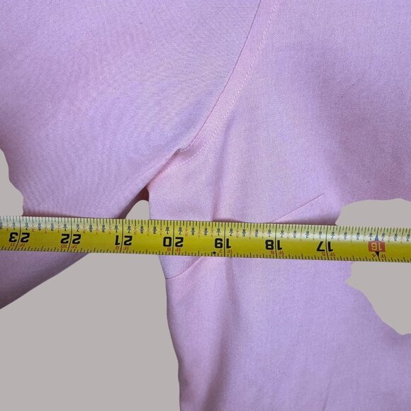 UNTUCKit Coral Toscano Shirt Men’s Size 16 L Long Sleeve Flip Cuff Style #13134 - Picture 11 of 12